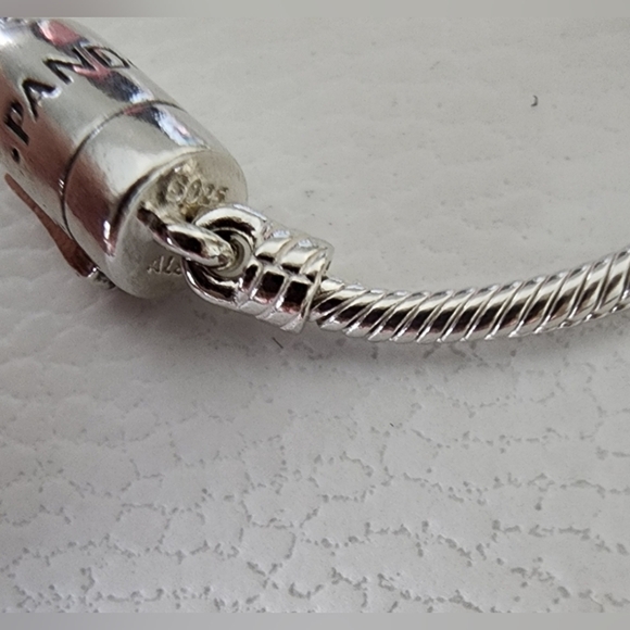 Pandora Moments Snake Chain Slider Bracelet - Picture 5 of 11